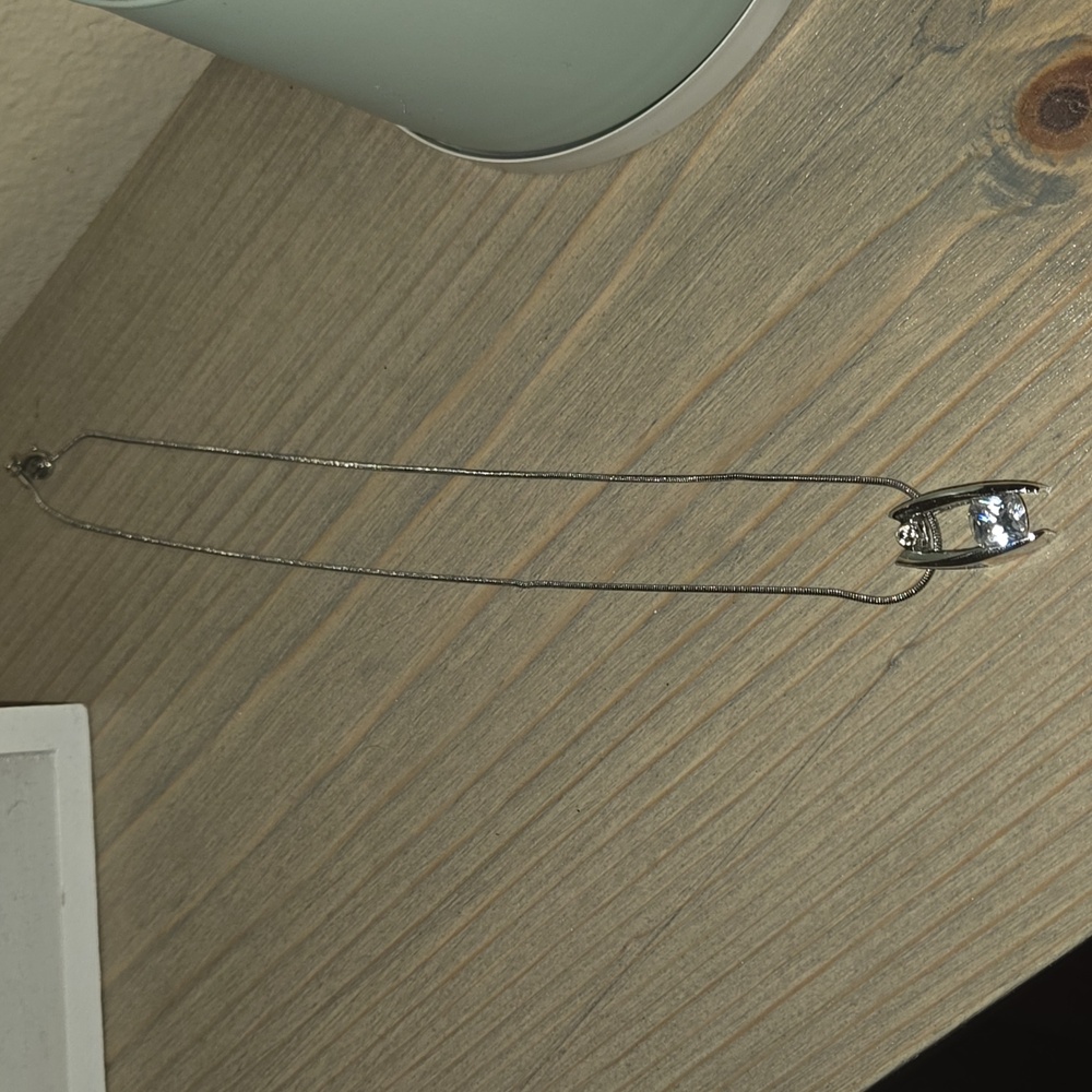 Silver Necklace with Pendant